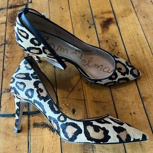 Sam Edelman Leopard Print Heels